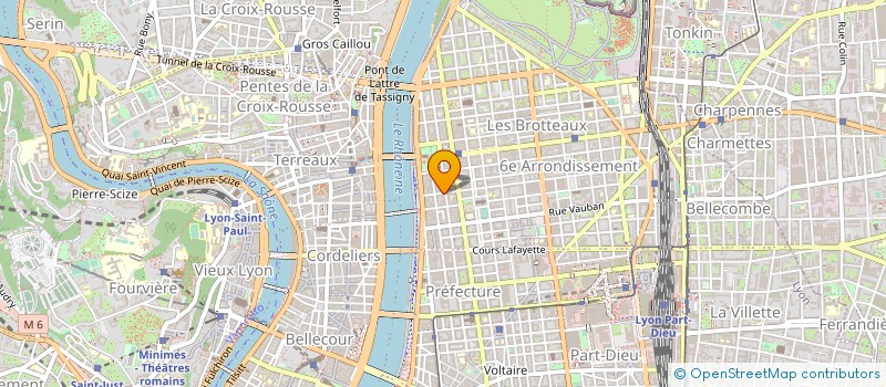 localisation de l'entreprise MADAME ANDREE FAUROUX  LYON