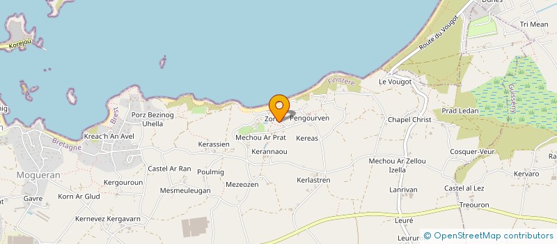 localisation de l'entreprise MADAME ANDREE FONTAINE à PLOUGUERNEAU