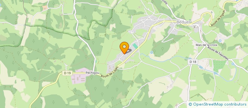 localisation de l'entreprise MADAME ANDREE FOURGOUS  BEDUER