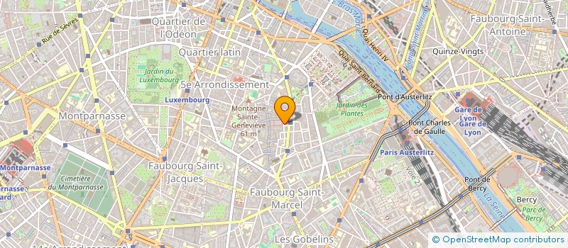 localisation de l'entreprise MADAME ANDREE FRICHET  PARIS