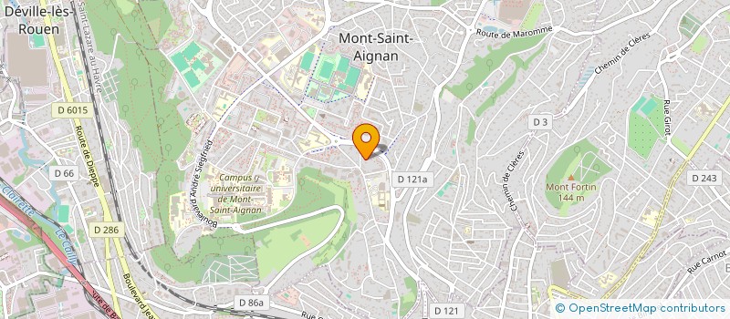 localisation de l'entreprise MADAME ANDREE FUSADE à MONT-SAINT-AIGNAN
