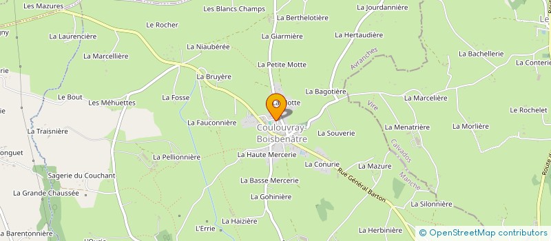 localisation de l'entreprise MADAME ANDREE GANNE  LINGEARD