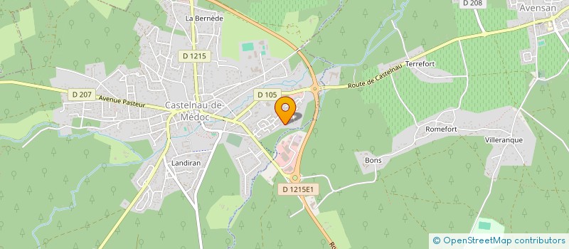 localisation de l'entreprise MADAME ANDREE GAUTIER à CASTELNAU-DE-MEDOC