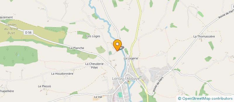 localisation de l'entreprise MADAME ANDREE GAUTRU à LONLAY-L ABBAYE
