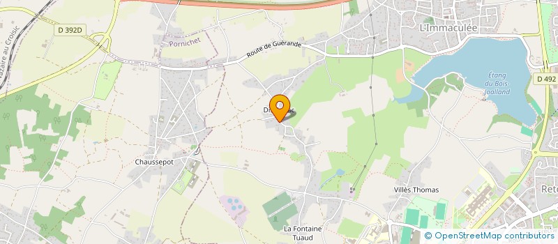 localisation de l'entreprise MADAME ANDREE GEFFROY à SAINT-NAZAIRE
