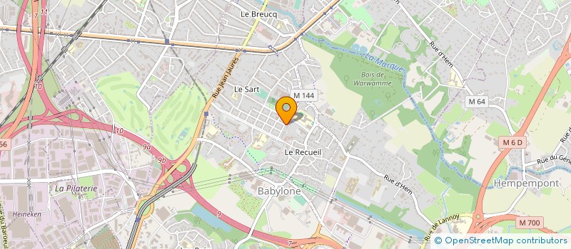localisation de l'entreprise MADAME ANDREE GEOFFROY à VILLENEUVE-D'ASCQ