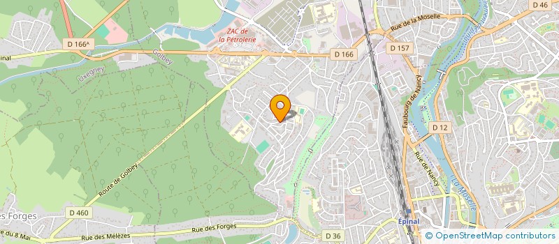 localisation de l'entreprise MADAME ANDREE GERARD  GOLBEY