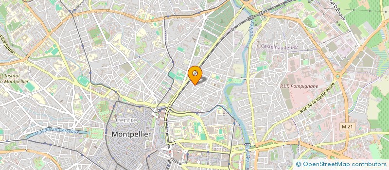 localisation de l'entreprise MADAME ANDREE GIRARDON à MONTPELLIER