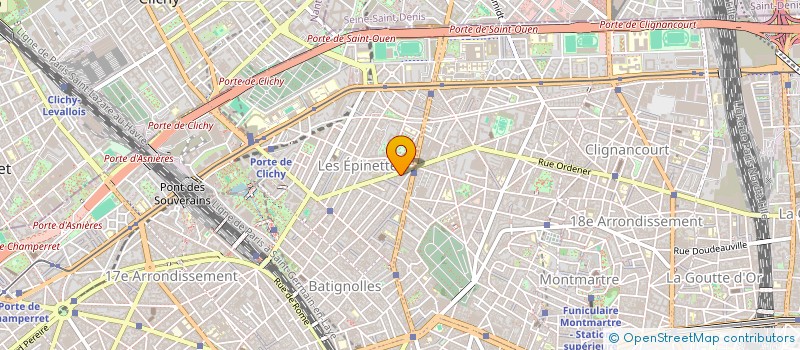 localisation de l'entreprise MADAME ANDREE GODU  PARIS