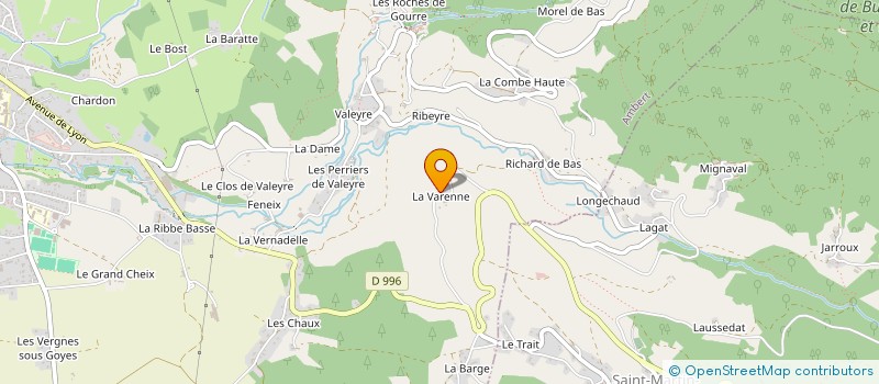 localisation de l'entreprise MADAME ANDREE GOURGOUILHON  AMBERT