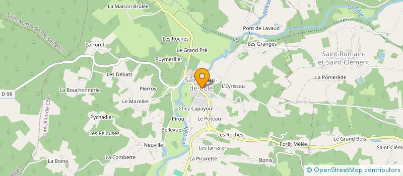 localisation de l'entreprise MADAME ANDREE GOUSPILLOU à CHALAIS