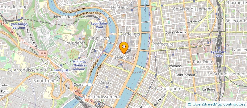 localisation de l'entreprise MADAME ANDREE GOUY  LYON