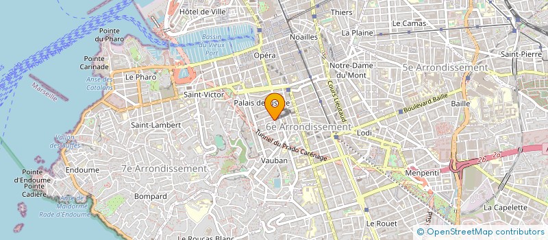 localisation de l'entreprise MADAME ANDREE GRAS à MARSEILLE