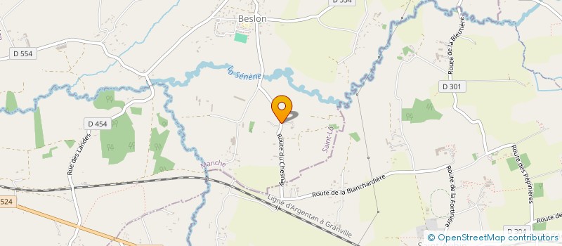 localisation de l'entreprise MADAME ANDREE GRENTE  BESLON