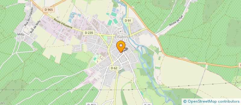 localisation de l'entreprise MADAME ANDREE GRUMET  CHABLIS