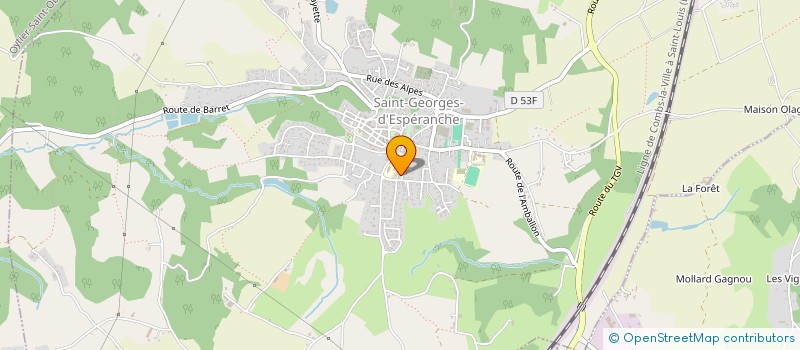 localisation de l'entreprise MADAME ANDREE GUILLAUD à CHARANTONNAY