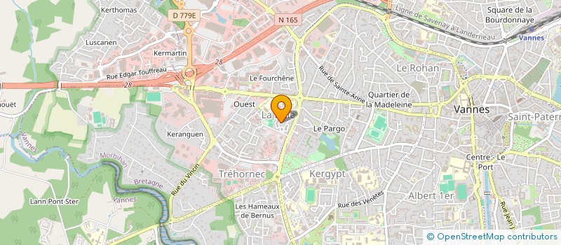 localisation de l'entreprise MADAME ANDREE GUILLEMINOT à VANNES