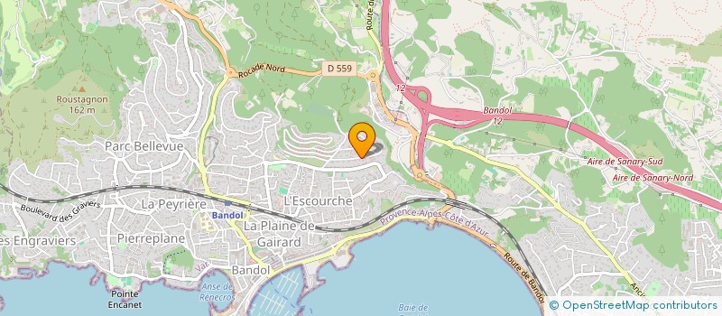 localisation de l'entreprise MADAME ANDREE GUILLERMET à BANDOL