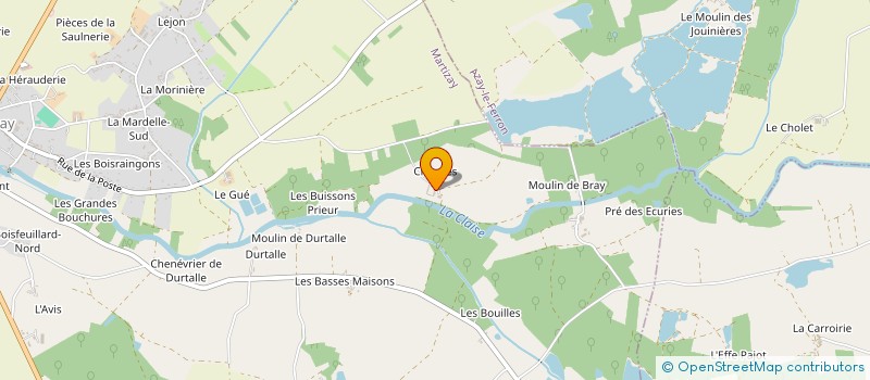 localisation de l'entreprise MADAME ANDREE GUILLON à MARTIZAY