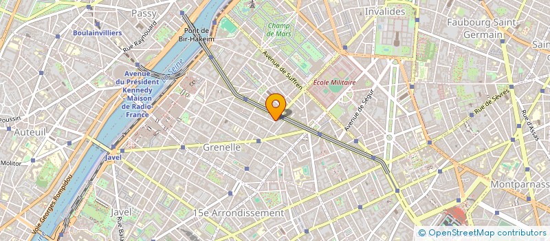 localisation de l'entreprise MADAME ANDREE HAEFELIN  PARIS