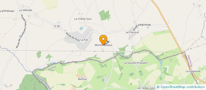 localisation de l'entreprise MADAME ANDREE JOUHANNET à MONTCHEVRIER