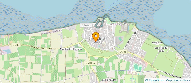 localisation de l'entreprise MADAME ANDREE KERDUSSE  SAINT-MARTIN-DE-RE