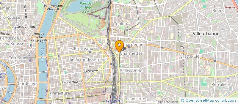 localisation de l'entreprise MADAME ANDREE KLEIN  LYON