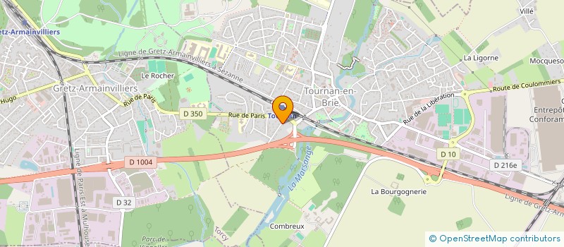 localisation de l'entreprise MADAME ANDREE LAIGNEL  TOURNAN-EN-BRIE