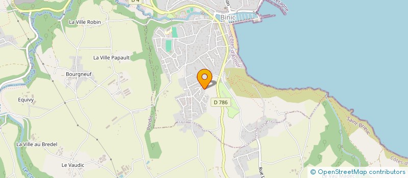 localisation de l'entreprise MADAME ANDREE LANDOUAR à BINIC-ETABLES-SUR-MER