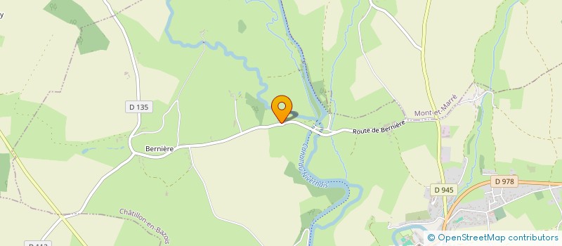localisation de l'entreprise MADAME ANDREE LAURIER à CHATILLON-EN-BAZOIS