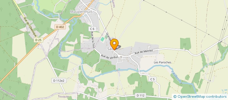 localisation de l'entreprise MADAME ANDREE LAVALOU à BEAUTHEIL-SAINTS