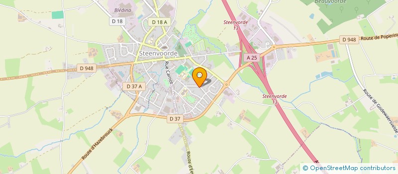 localisation de l'entreprise MADAME ANDREE LEMEITER à STEENVOORDE