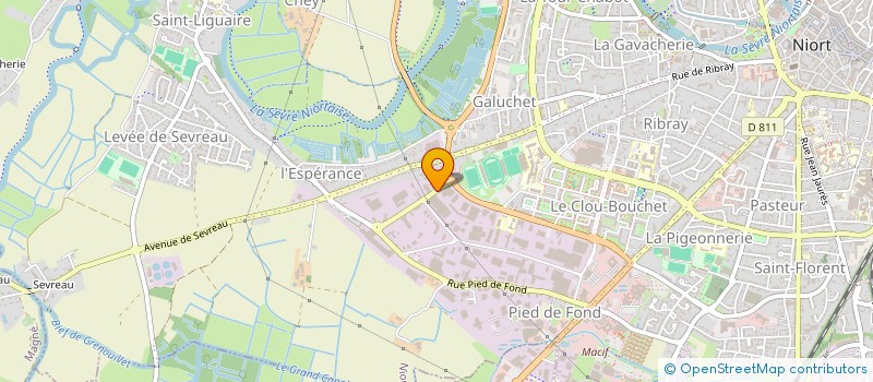 localisation de l'entreprise MADAME ANDREE LOUIS à NIORT