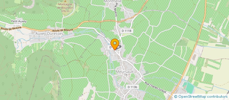 localisation de l'entreprise MADAME ANDREE MARTIN  MEURSAULT