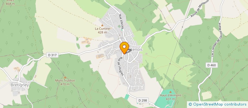 localisation de l'entreprise MADAME ANDREE MEUNIER à SAINT-MAURICE-COLOMBIER