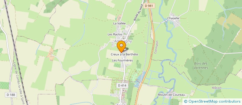 localisation de l'entreprise MADAME ANDREE MEUNIER  MALAY