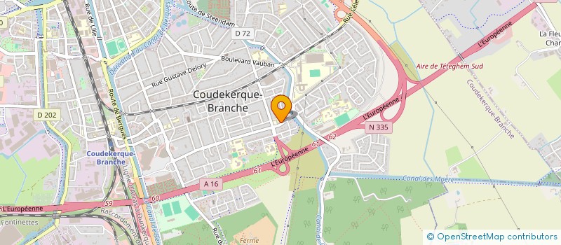 localisation de l'entreprise MADAME ANDREE MISEROLE à COUDEKERQUE-BRANCHE
