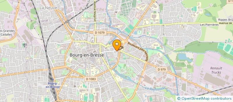 localisation de l'entreprise MADAME ANDREE MORIN à BOURG-EN-BRESSE