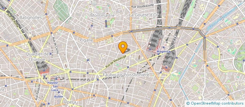 localisation de l'entreprise MADAME ANDREE MOUGEOT  PARIS