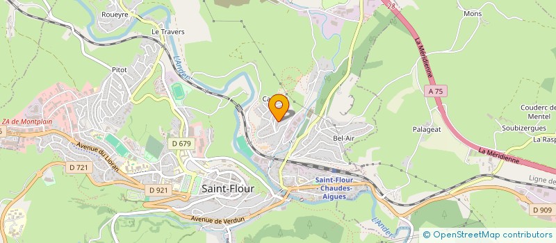 localisation de l'entreprise MADAME ANDREE ORLHIAC à NEUVEGLISE-SUR-TRUYERE