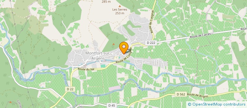 localisation de l'entreprise MADAME ANDREE PAUL  CARCES