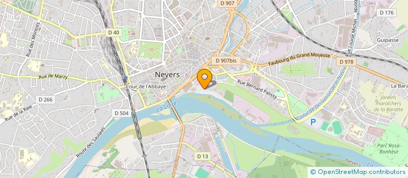 localisation de l'entreprise MADAME ANDREE PAUL à NEVERS