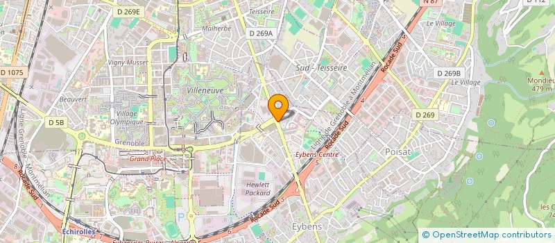 localisation de l'entreprise MADAME ANDREE PERONNARD-PERROT à EYBENS