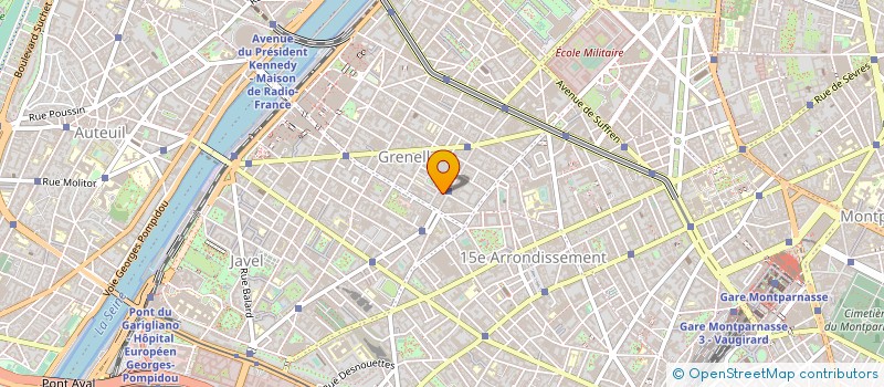 localisation de l'entreprise MADAME ANDREE PETIT à PARIS
