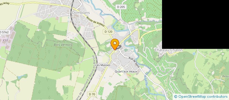 localisation de l'entreprise MADAME ANDREE PETOT  VOITEUR