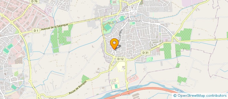 localisation de l'entreprise MADAME ANDREE PIERI  BOMPAS