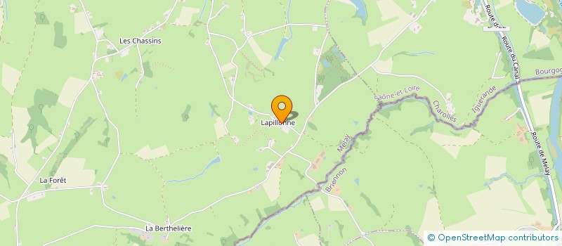 localisation de l'entreprise MADAME ANDREE PIGERON  MELAY