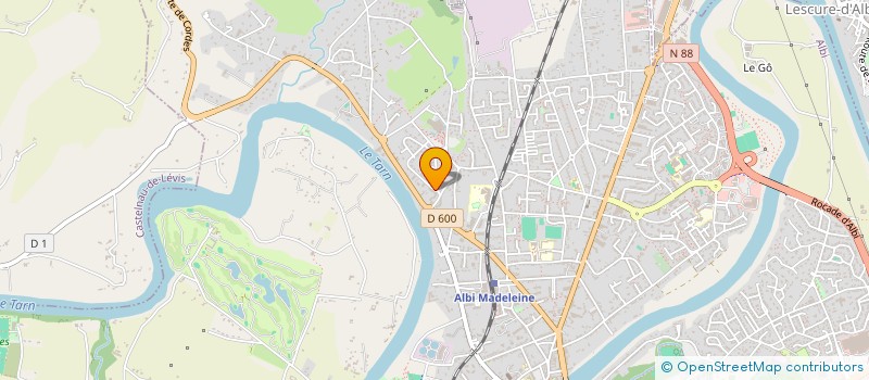 localisation de l'entreprise MADAME ANDREE POTIER à ALBI