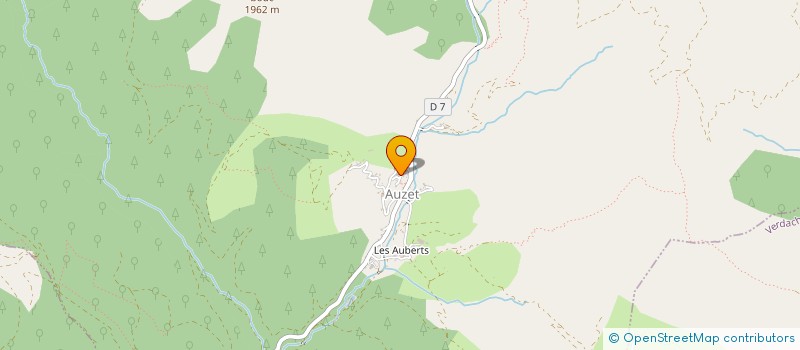 localisation de l'entreprise MADAME ANDREE POUCHOL  AUZET