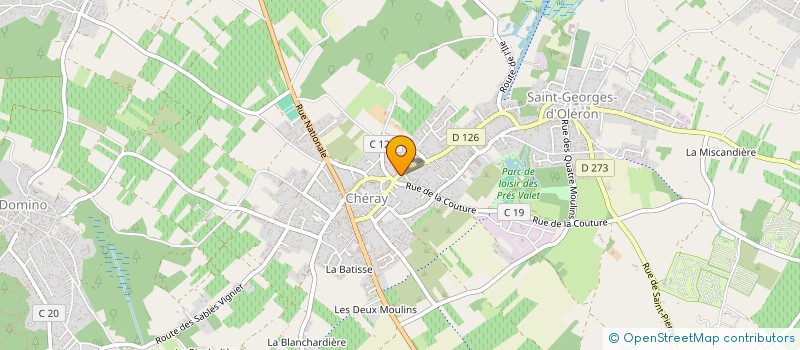localisation de l'entreprise MADAME ANDREE QUILHAC à SAINT-GEORGES-D'OLERON